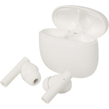 Logotrade corporate gifts photo of: Alterf recycled plastic True Wireless Bluetooth® headset with silicone eartips