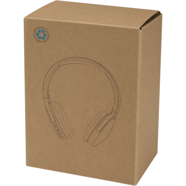 Logotrade promotional merchandise picture of: Ancha recycled plastic over-ear wireless Bluetooth® headset