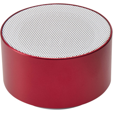 Logo trade promotional items image of: Ankaa 3W recycled aluminium wireless Bluetooth® speaker