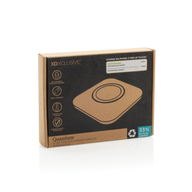 Logo trade promotional products picture of: Quantum ultra-fast 25W magnetic wireless charging pad