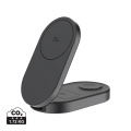 Quantum ultra-fast 3-in-1 25W Foldable Wireless Charger, grey