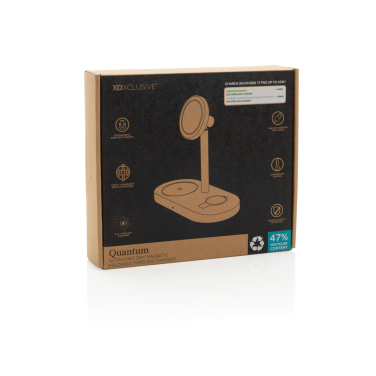 Logo trade promotional item photo of: Quantum RCS ultra-fast 25W Magnetic desk wireless Charger