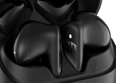 Logo trade promotional items image of: Urban Vitamin Santa Clara RCS plastic ENC earbuds