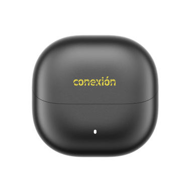 Logotrade promotional item image of: Urban Vitamin Santa Clara RCS plastic ENC earbuds