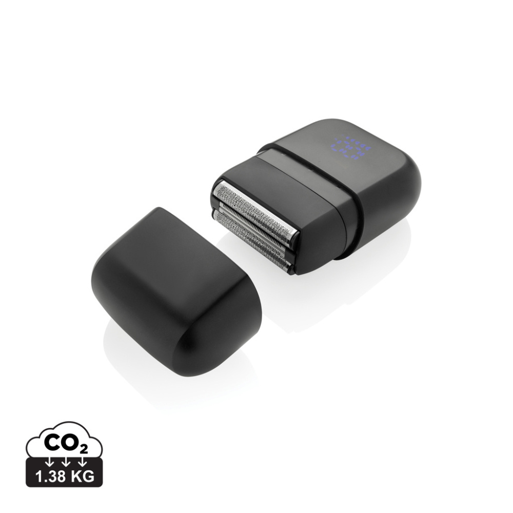 Logo trade promotional items picture of: TrimBlade re-chargeable Travel Shaver IPX7