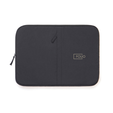 Logo trade advertising products image of: KENTO URBAN RCS recycled nylon 15.6 inch laptop sleeve