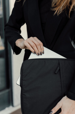 Logotrade promotional gift image of: KENTO URBAN RCS recycled nylon 15.6 inch laptop sleeve