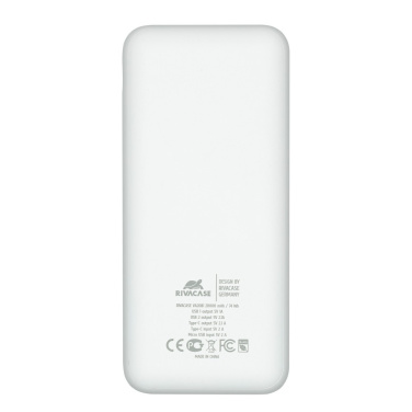 Logo trade promotional item photo of: Power Bank VA2081 20000 mAh RIVACASE