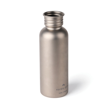 Logotrade promotional giveaways photo of: Nordic Drift Trail Ultra Light Titanium 600ml Water Bottle