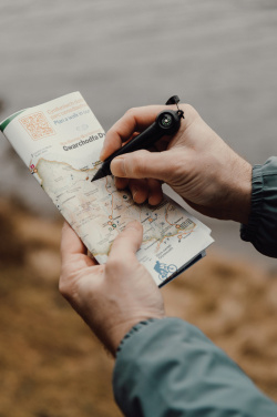 Logotrade promotional product picture of: Nordic Drift Trial RCS Portable Infinity Pocket Pen W Compas