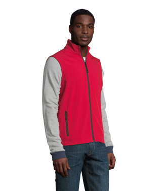 Logotrade promotional merchandise photo of: RACE BW MEN SOFTSHELL
