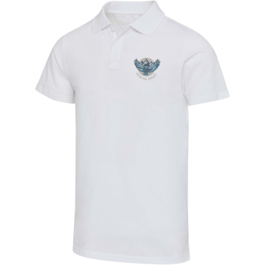 Logotrade promotional product image of: Graphite 180 g/m² short sleeve unisex OCS organic polo