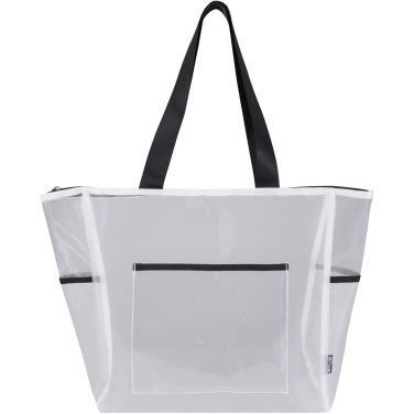 Logo trade promotional items image of: Mesh GRS recycled tote bag 23L