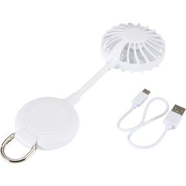 Logotrade advertising products photo of: Ventio recycled plastic magnetic portable fan