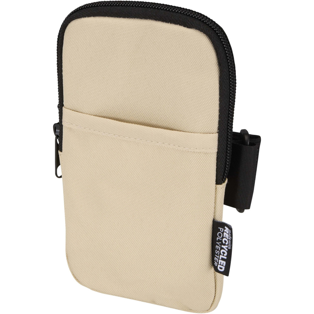 Logotrade promotional products photo of: Byron GRS recycled bottle pouch 