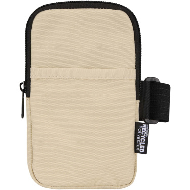Logotrade promotional product image of: Byron GRS recycled bottle pouch 