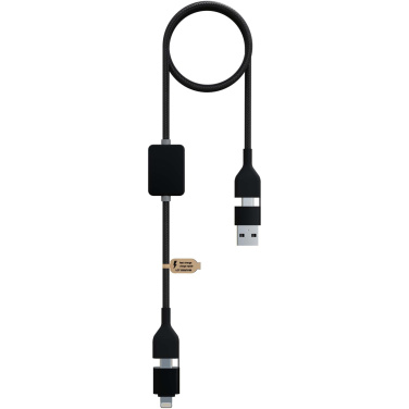 Logotrade corporate gift picture of: SCX.design C32 60W switch charging cable with light-up logo