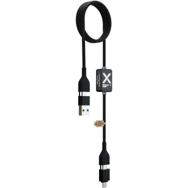 Logotrade business gift image of: SCX.design C32 60W switch charging cable with light-up logo