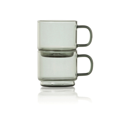 Logotrade promotional merchandise image of: AdHoc Impact Espresso cups 70ml, 2 pcs set