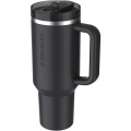 Stanley Quencher® ProTour 1180 ml recycled stainless steel insulated flip straw tumbler, Black
