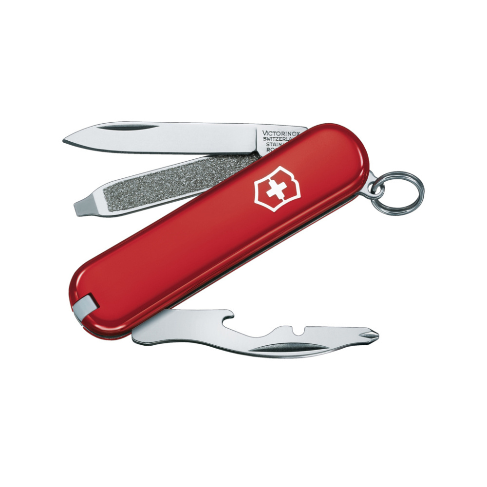 Logo trade advertising products picture of: VICTORINOX Pocket Knife Small Rally 9 functions
