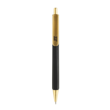 Logo trade promotional gifts picture of: EDGE RCS three-sided pen luxury