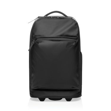 Logotrade corporate gift image of: Swiss Peak OSLO RCS Wheeled Duffel backpack  cabin proof