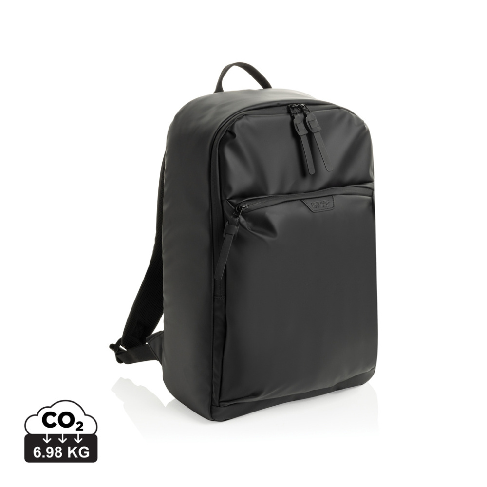 Logotrade promotional item picture of: Swiss Peak OSLO RCS Everyday Laptop 15.6' backpack