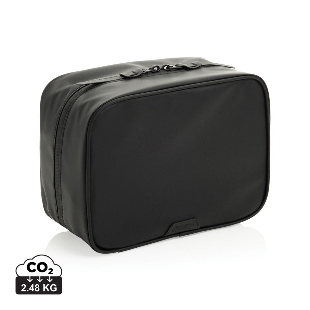 Logotrade advertising product image of: Swiss Peak OSLO RCS Multifunctional Toiletry Pouch