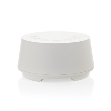 Logo trade promotional products picture of: Flora RCS recycled plastic white noise speaker