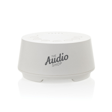 Logo trade business gift photo of: Flora RCS recycled plastic white noise speaker