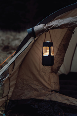 Logo trade promotional merchandise photo of: Nordic Drift Everest IPX4 camping lantern 10W speaker