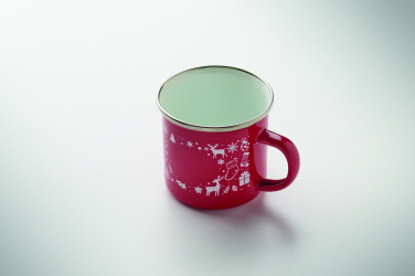 Logotrade promotional product image of: Christmas enamel mug 300ml