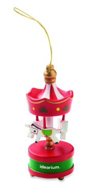 Logotrade promotional merchandise picture of: Wooden carousel ornament
