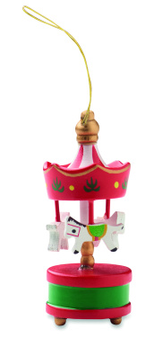 Logotrade promotional giveaways photo of: Wooden carousel ornament