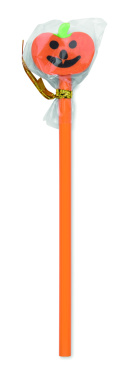 Logo trade promotional giveaway photo of: Halloween pencil with eraser