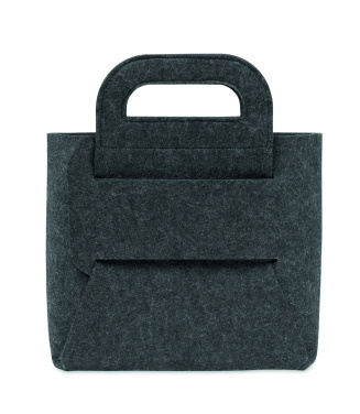Logo trade corporate gift photo of: Foldable RPET felt basket