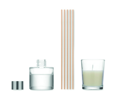 Logotrade business gift image of: Vanilla diffuser & candle set