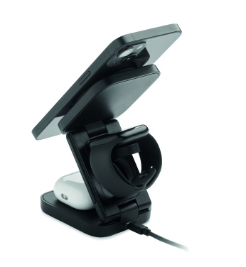 Logo trade promotional items image of: 3in1 foldable charging station