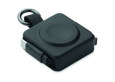 Logo trade corporate gifts picture of: Retractable 100W USB-C cable