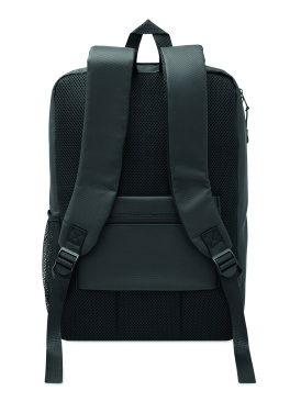 Logo trade promotional merchandise photo of: 15" hard shell RPET backpack
