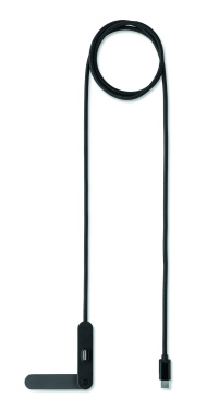 Logo trade promotional merchandise picture of: 60W USB-C cable phone stand