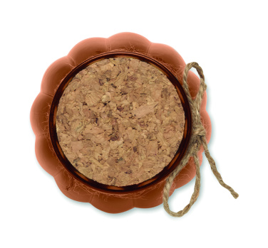 Logo trade promotional giveaways image of: Vanilla plant based wax candle