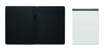 Logo trade promotional products image of: A4 portfolio with notepad