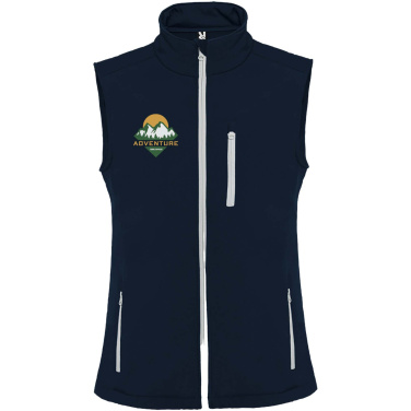 Logo trade promotional giveaways picture of: Nevada unisex softshell bodywarmer