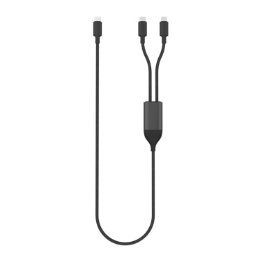 Logo trade promotional giveaway photo of: Terra 100W RCS Dual USB C output cable