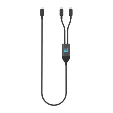 Logo trade promotional product photo of: Terra 100W RCS Dual USB C output cable