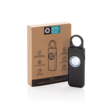 Logo trade promotional gifts picture of: Safio RCS re-chargeable emergency alarm with SOS function
