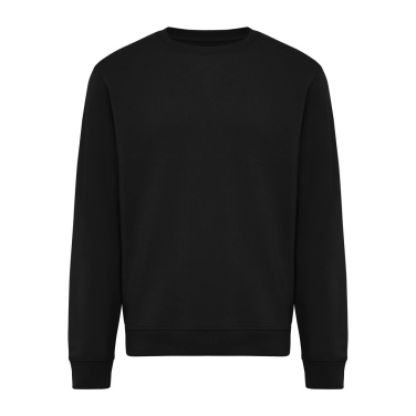 Logo trade promotional giveaways image of: IQONIQ Torla recycled cotton crew neck