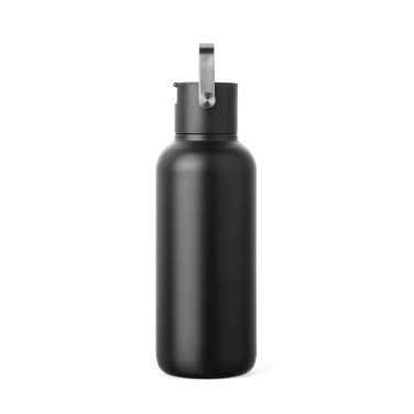 Logo trade business gifts image of: VINGA Cael RCS SS sip bottle 600ML